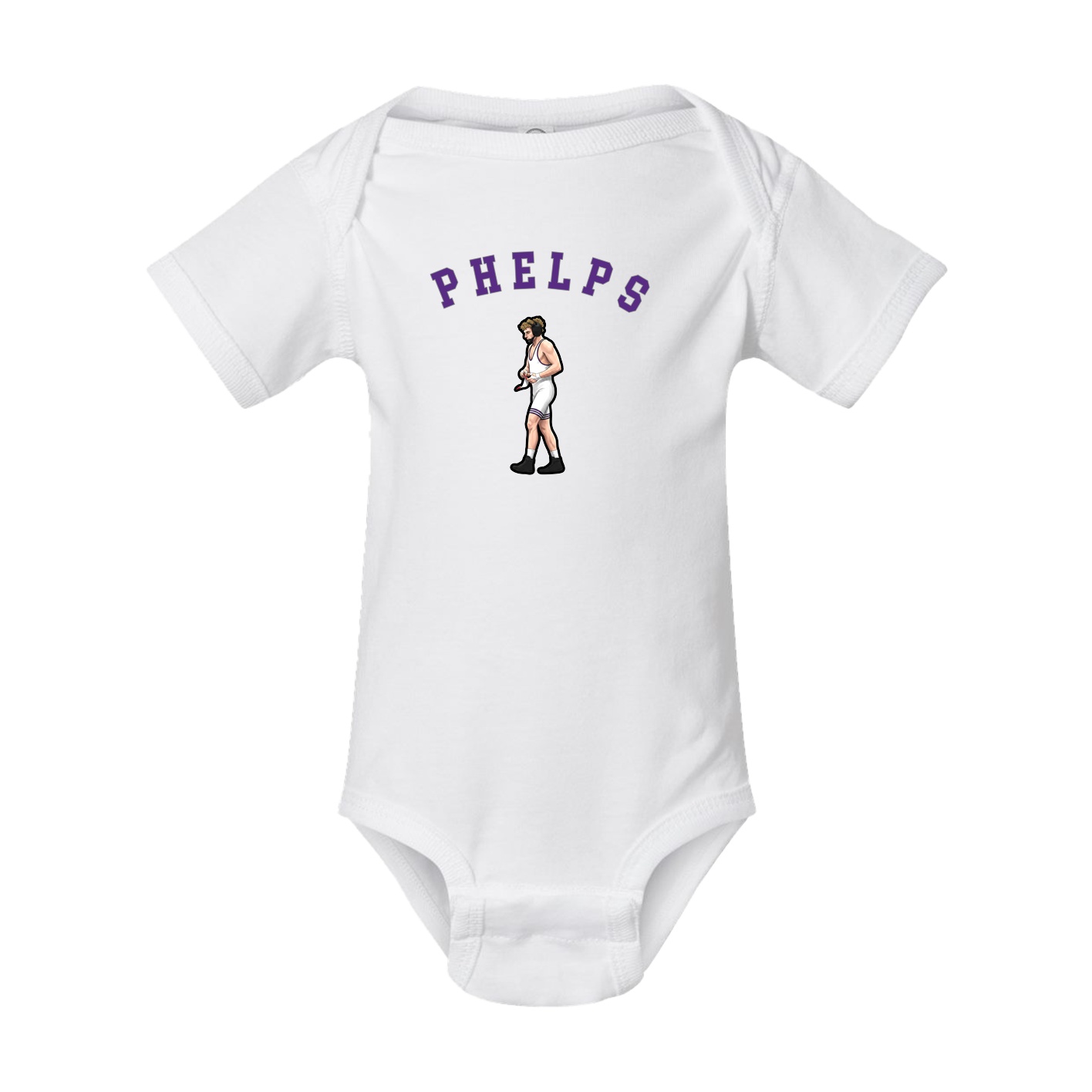Baby Onesie — Shirsey Arch in White