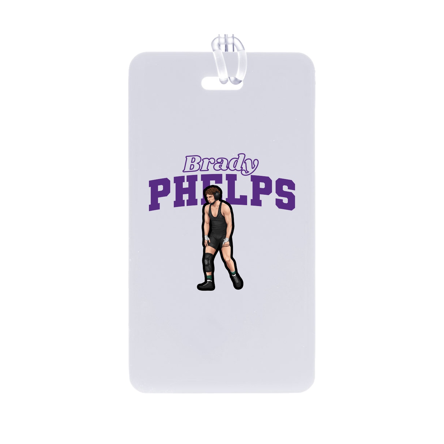Bag Tag — Name Arch in Classic