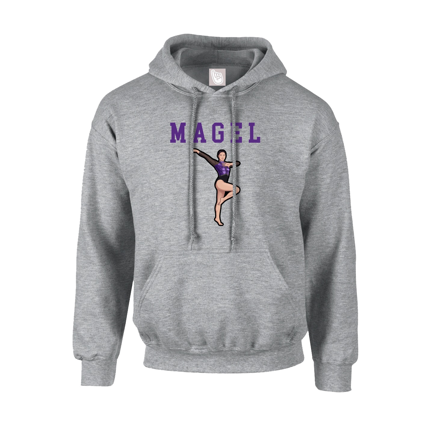 Hoodie — Shirsey in Grey