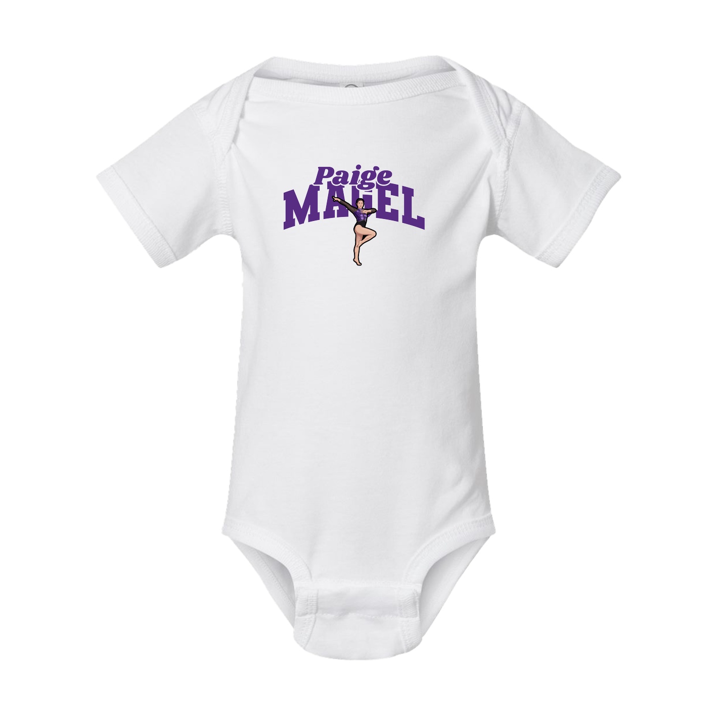 Baby Onesie — Signature Arch in White