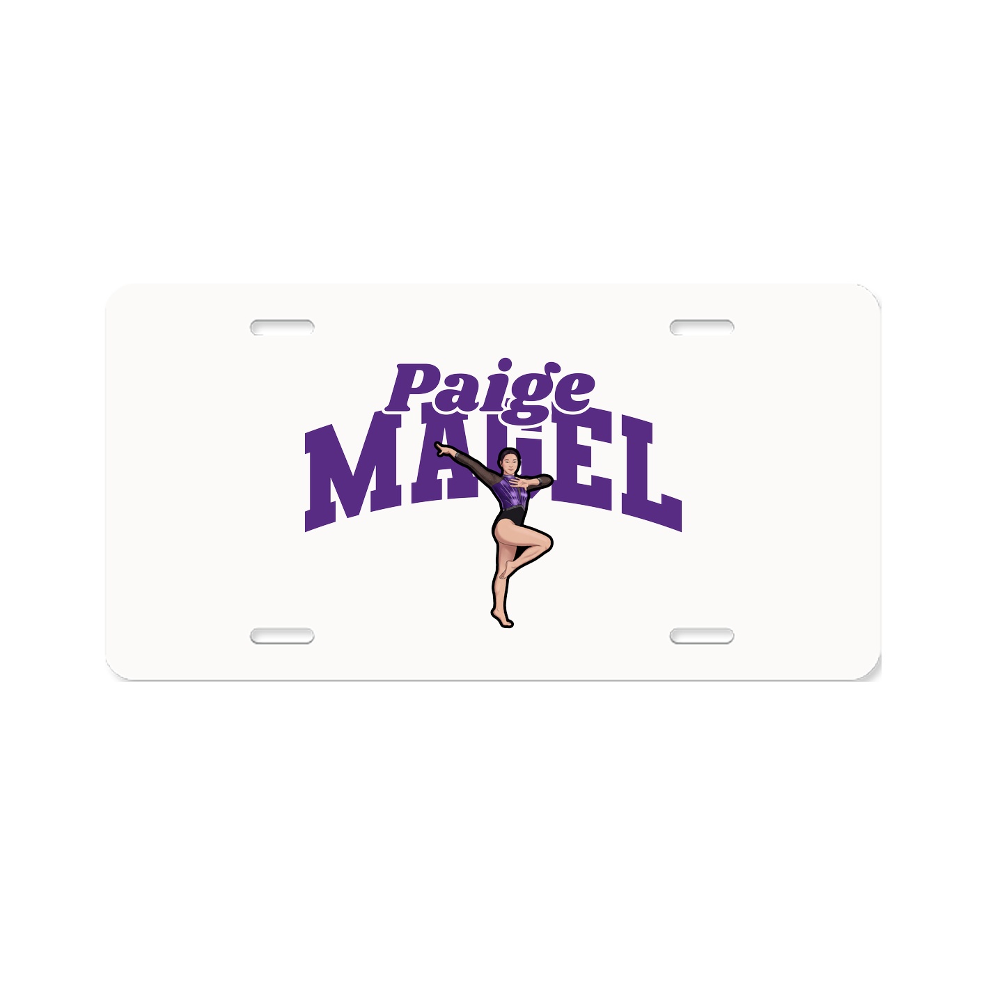 License Plate — Signature Arch in Classic