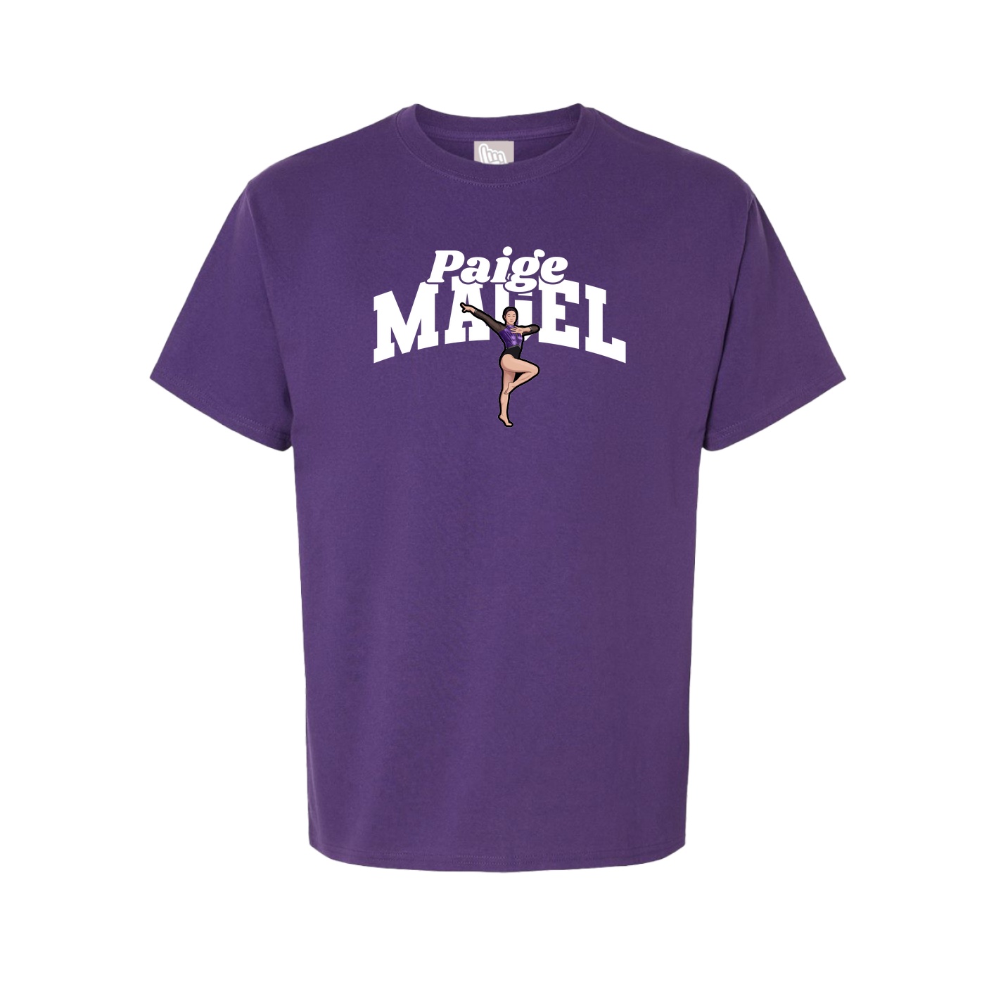 Tee — Signature Arch in Purple