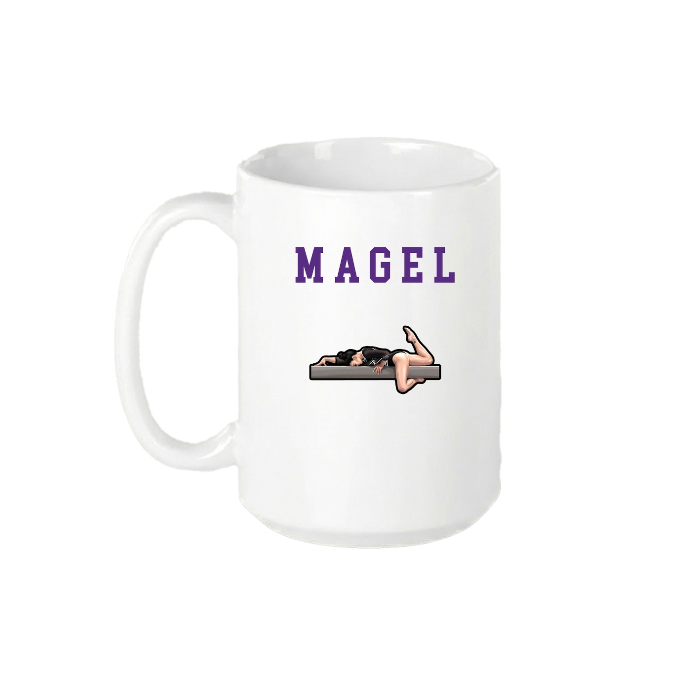 15oz Coffee Mug — Shirsey in White