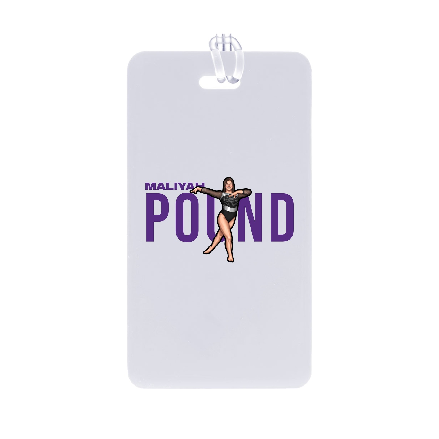 Bag Tag — Player Name in Classic