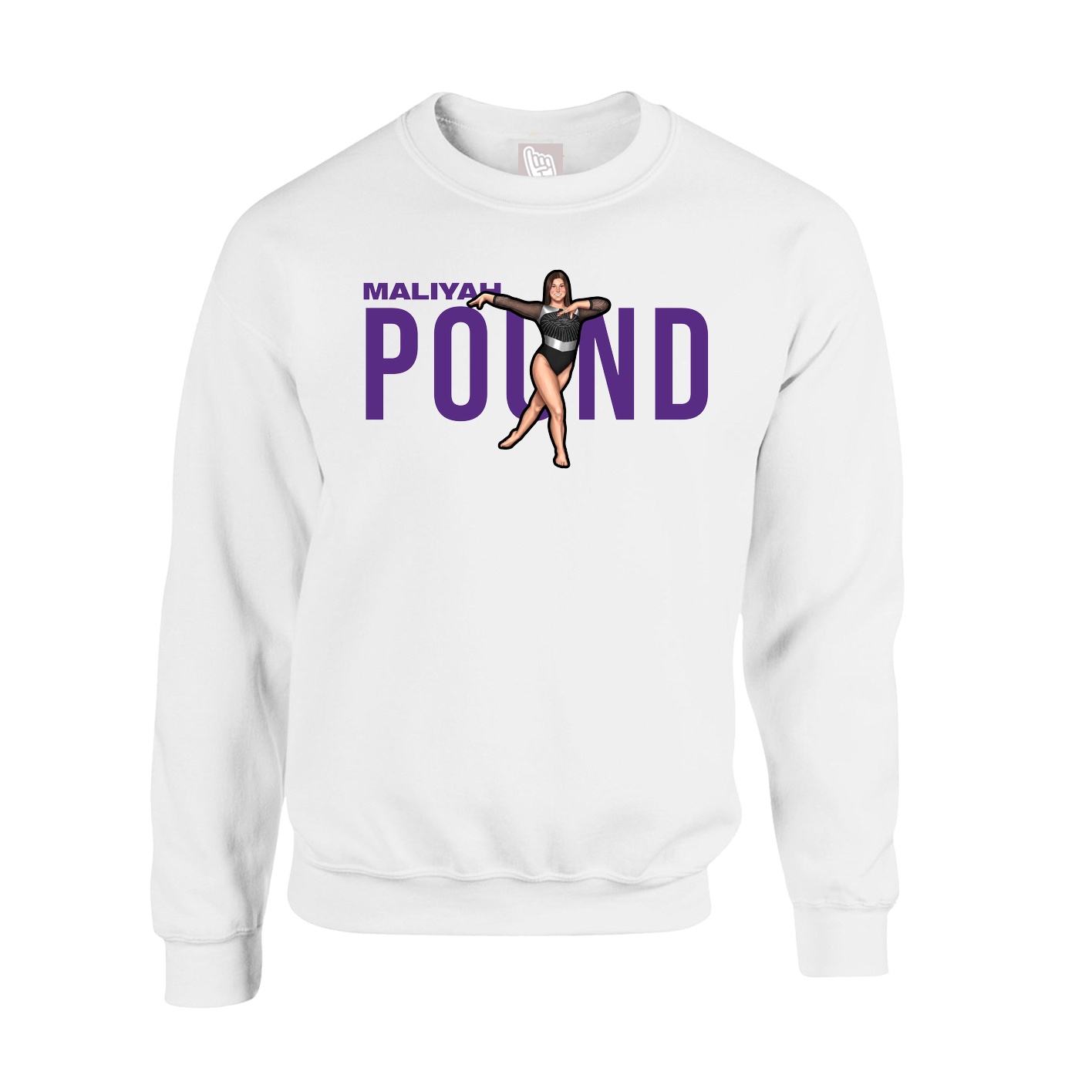 Fleece Crew — Player Name in White