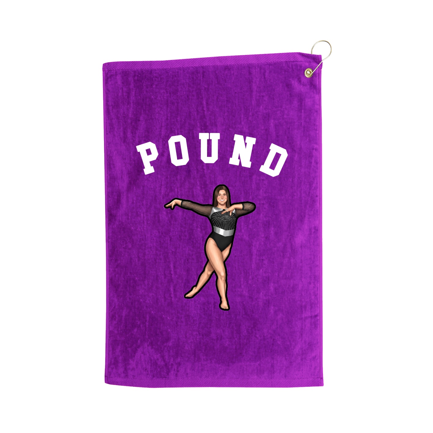 Golf Towel — Shirsey Arch in Purple