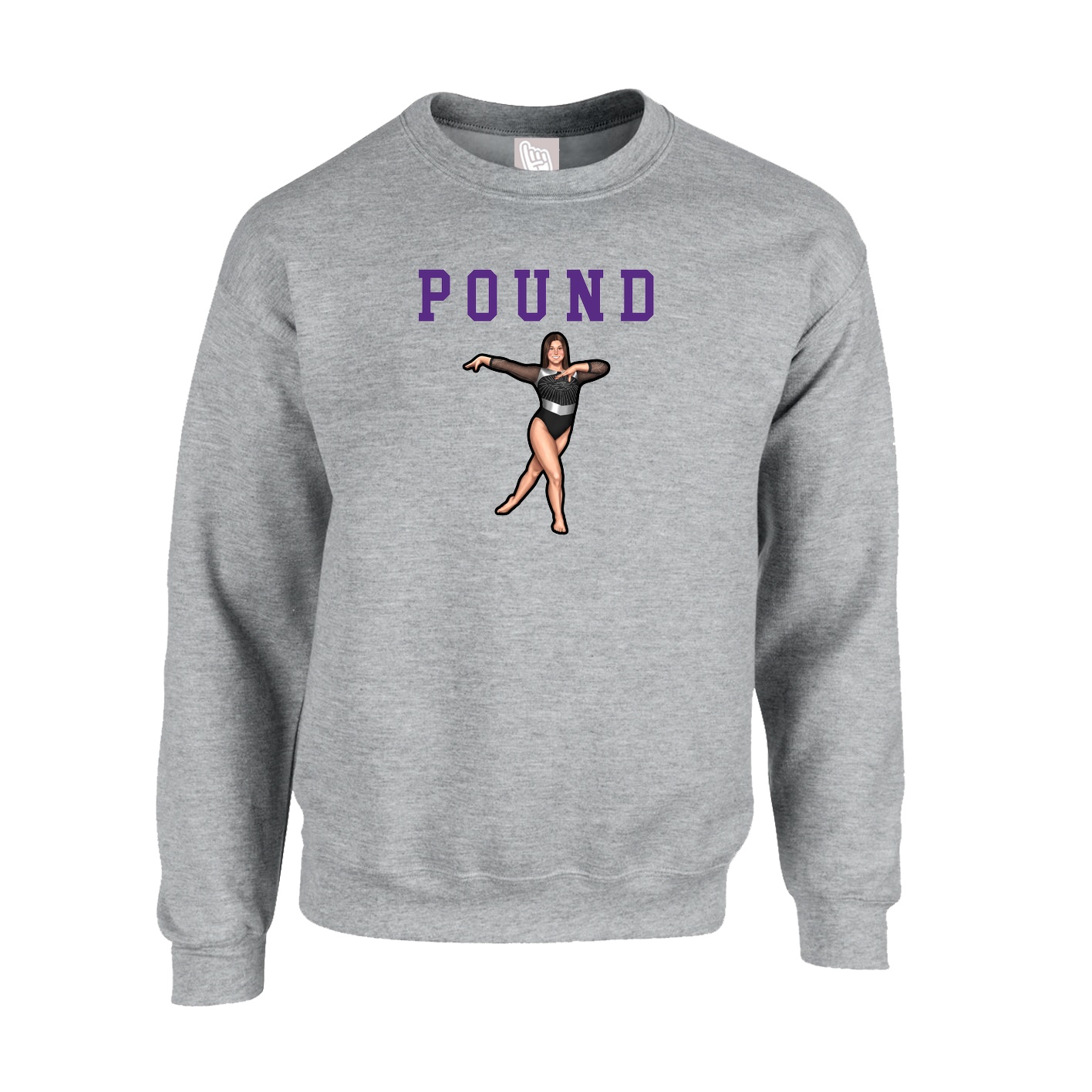 Fleece Crew — Shirsey in Grey
