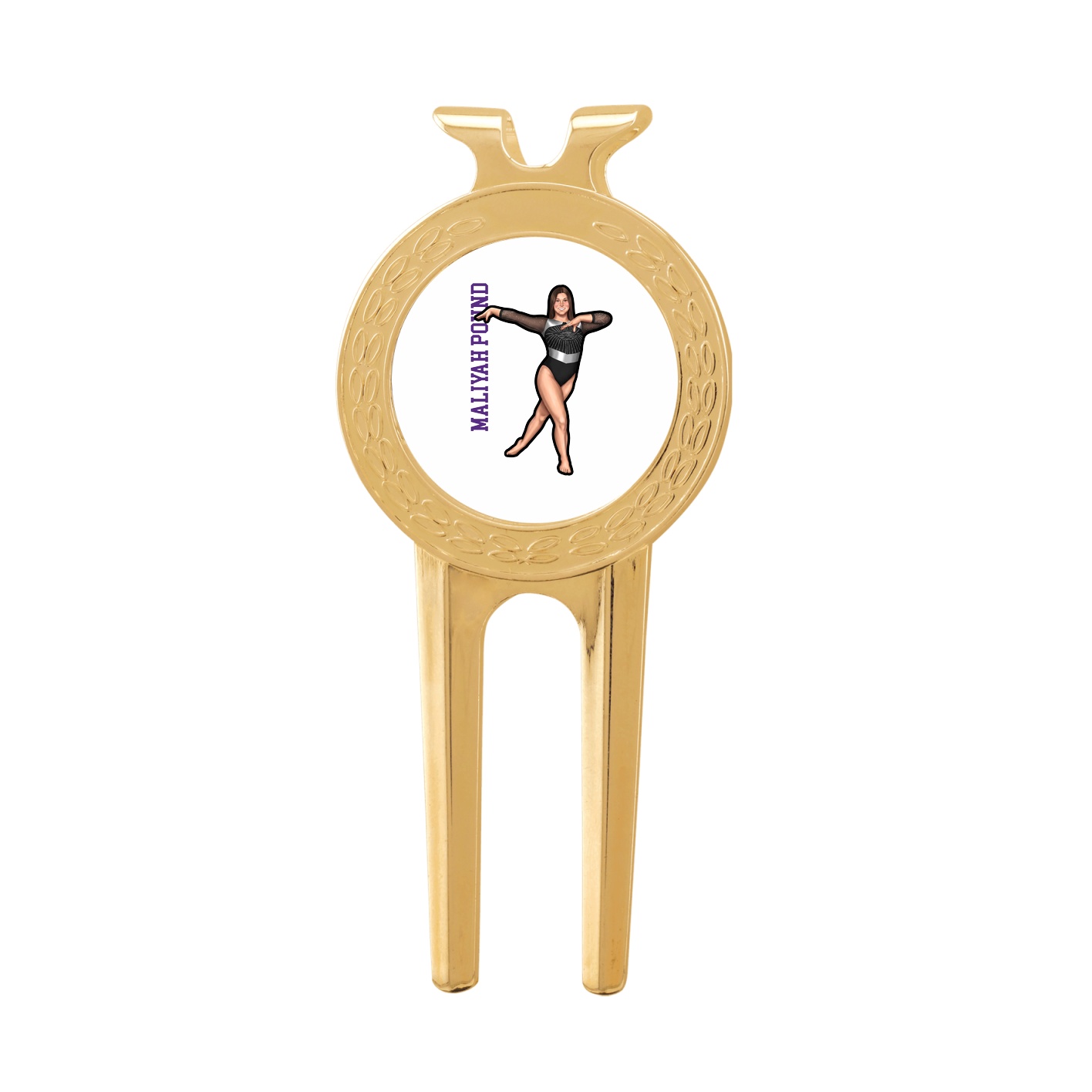 Divot Tool with Ball Marker — Name Vertical in Classic
