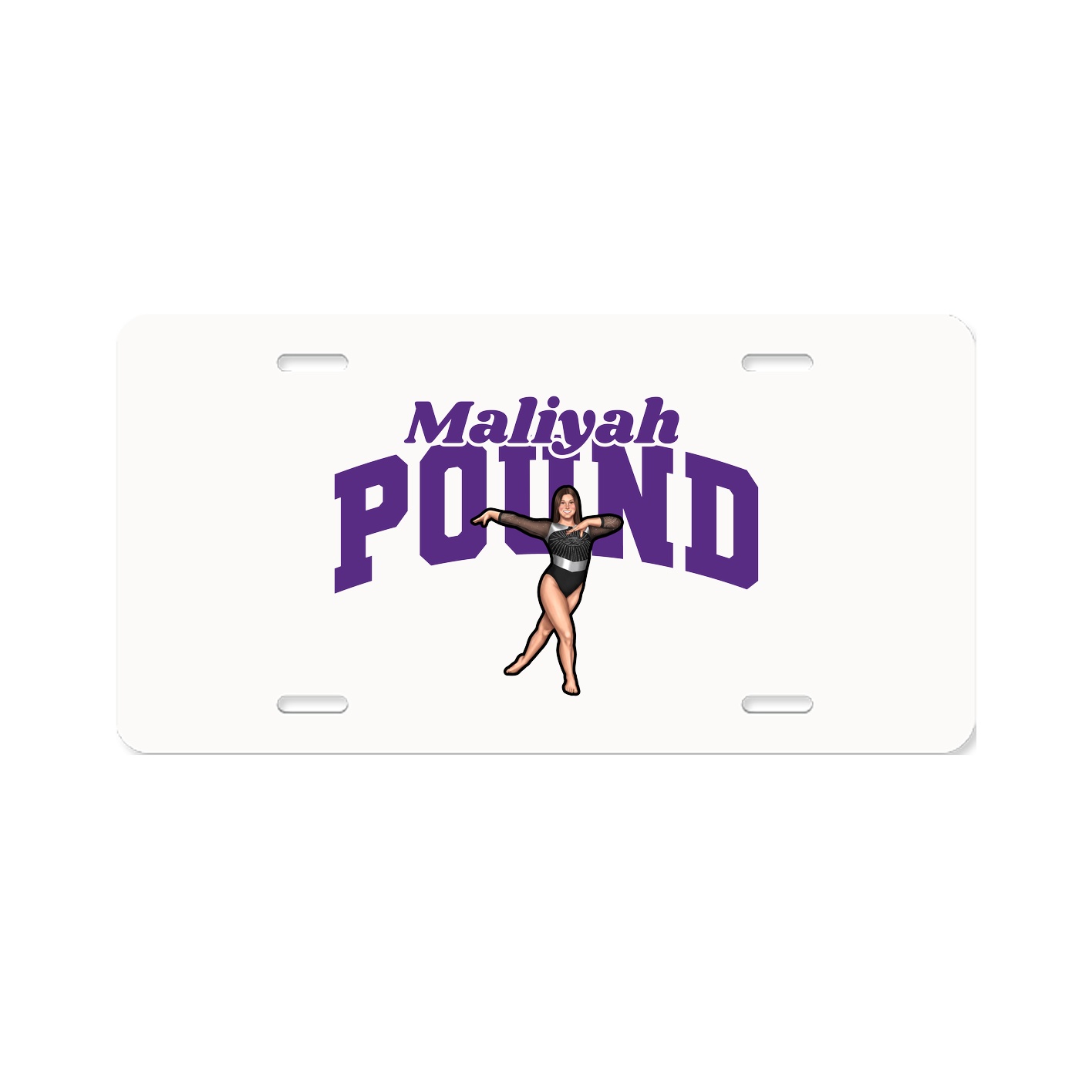 License Plate — Signature Arch in Classic