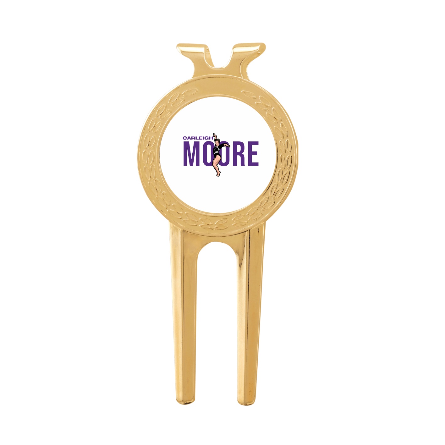 Divot Tool with Ball Marker — Player Name in Classic