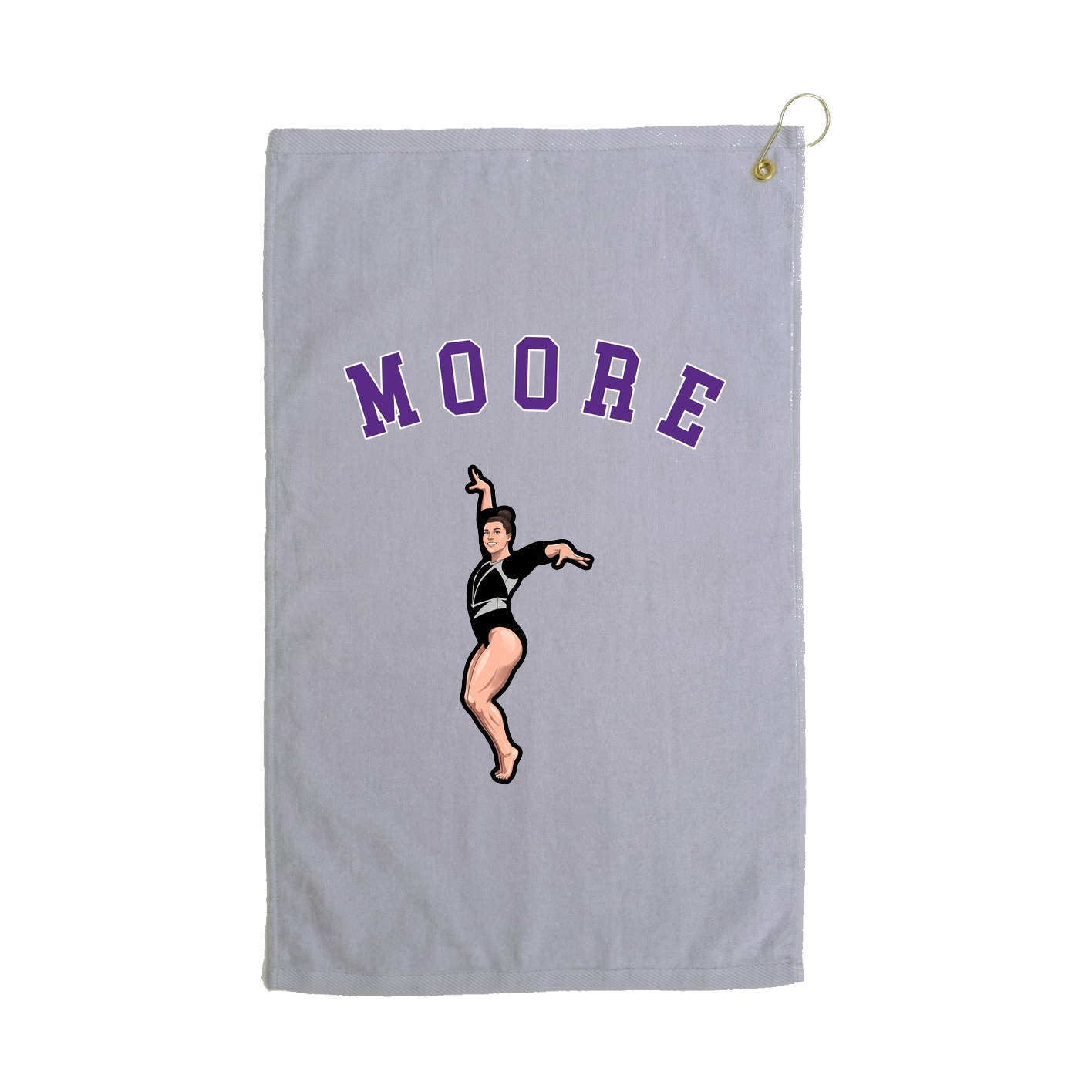 Golf Towel — Shirsey Arch in Grey