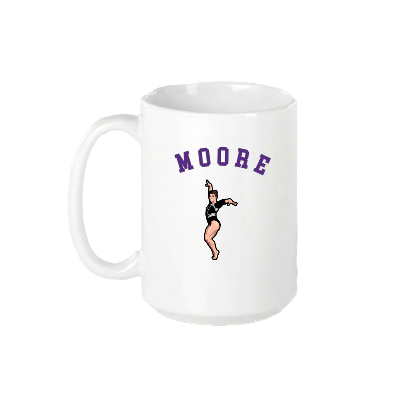15oz Coffee Mug — Shirsey Arch in White