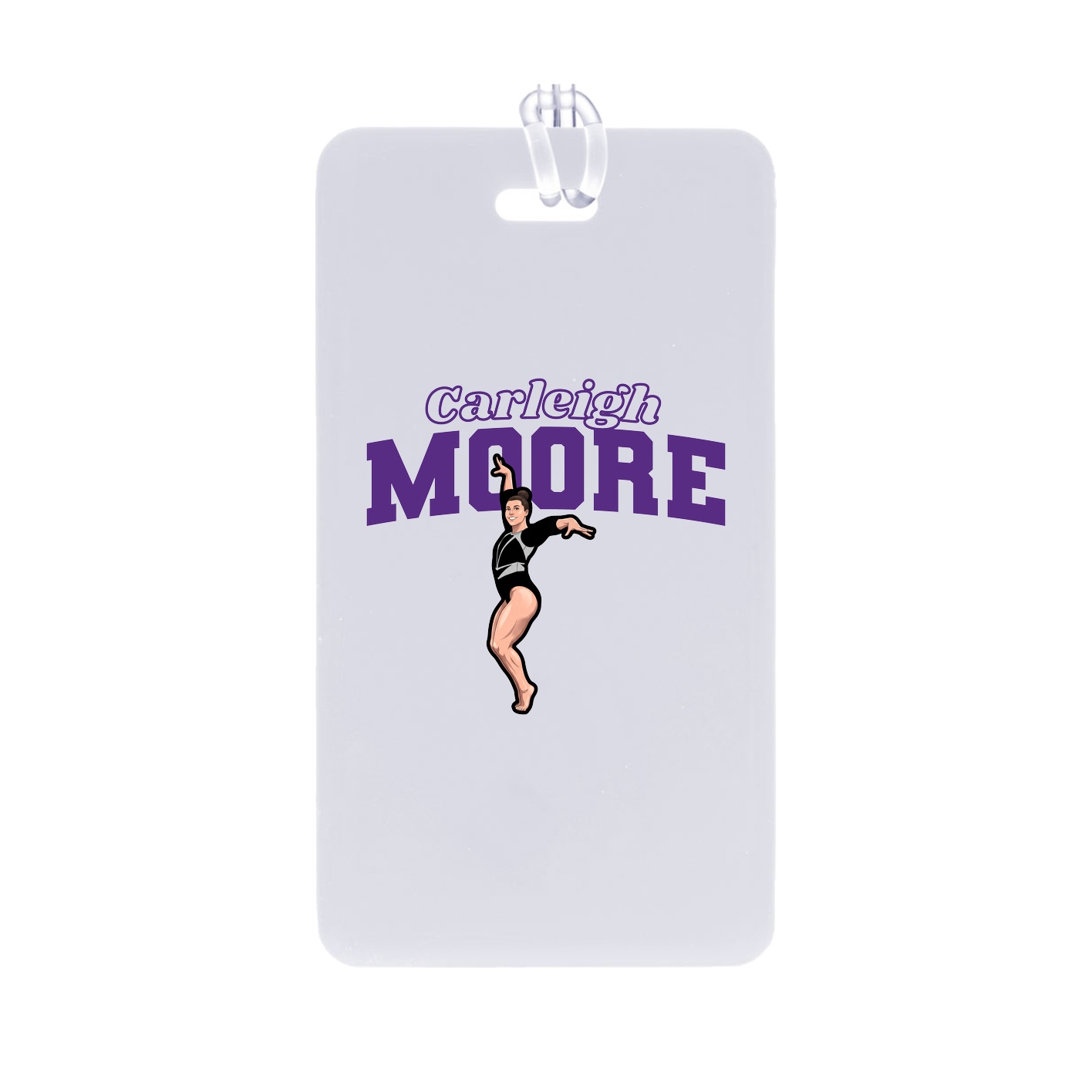 Bag Tag — Name Arch in Classic