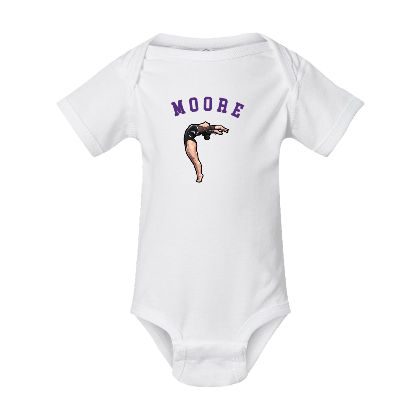 Baby Onesie — Shirsey Arch in White