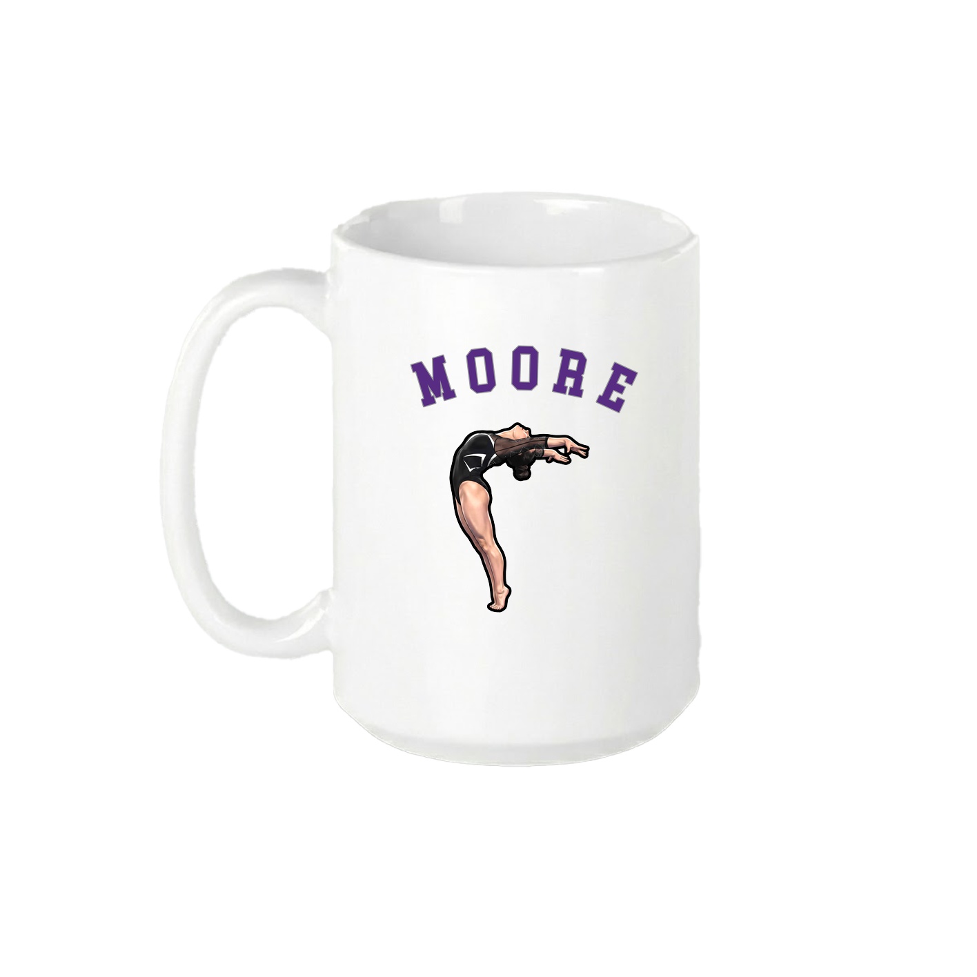 15oz Coffee Mug — Shirsey Arch in White