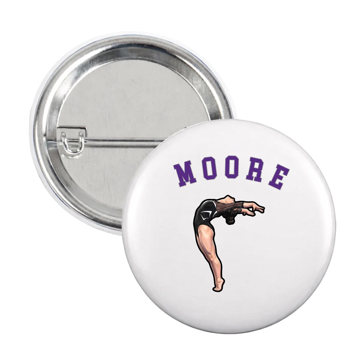 Game Day Button — Shirsey Arch in White
