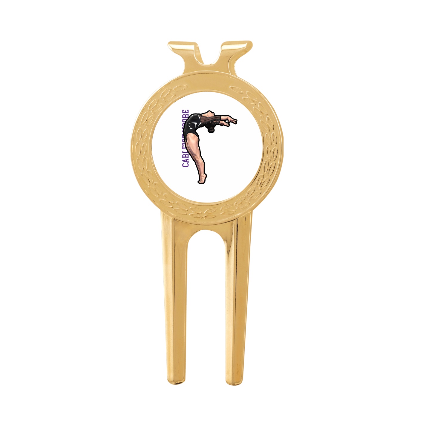 Divot Tool with Ball Marker — Name Vertical in Classic