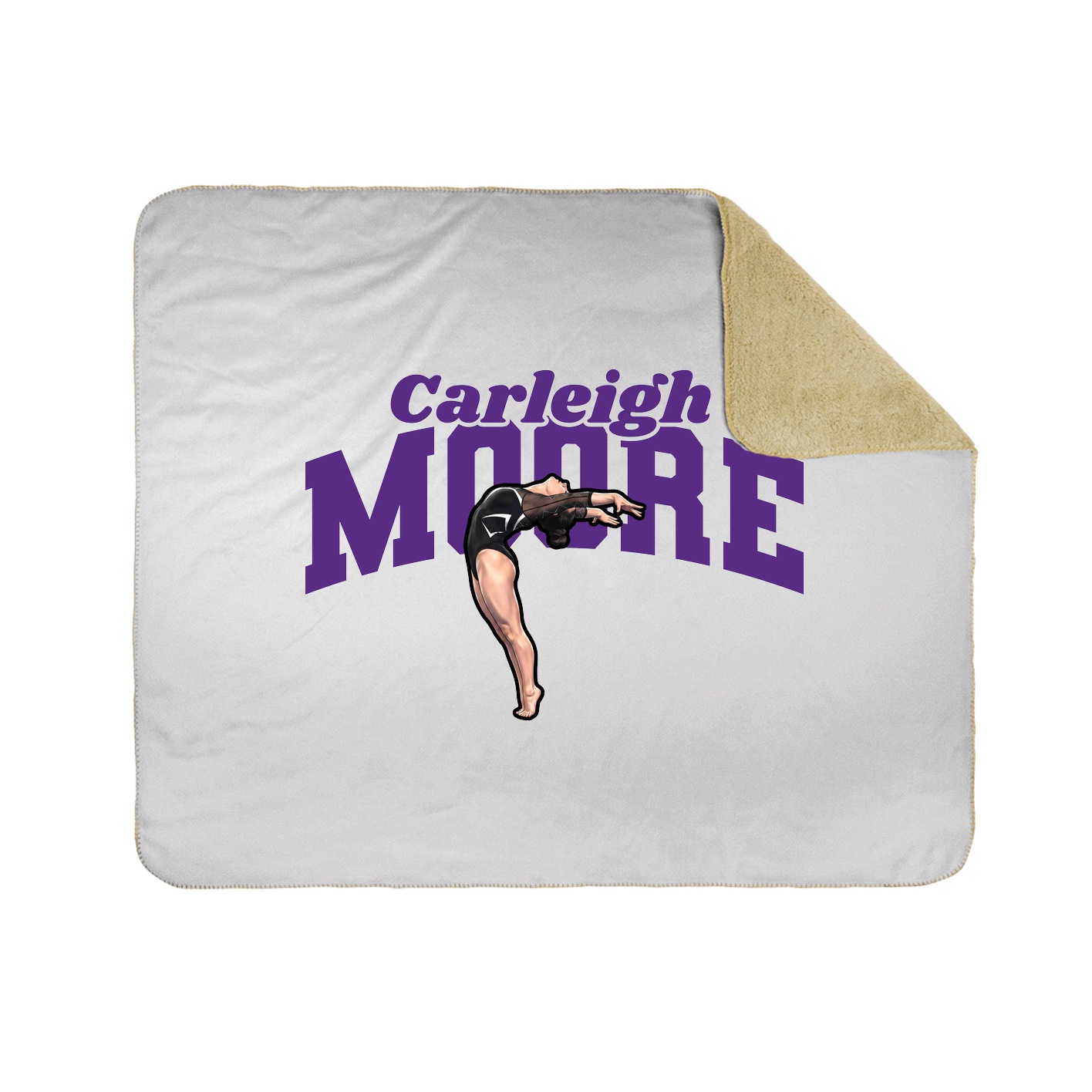 Throw Blanket — Signature Arch in White