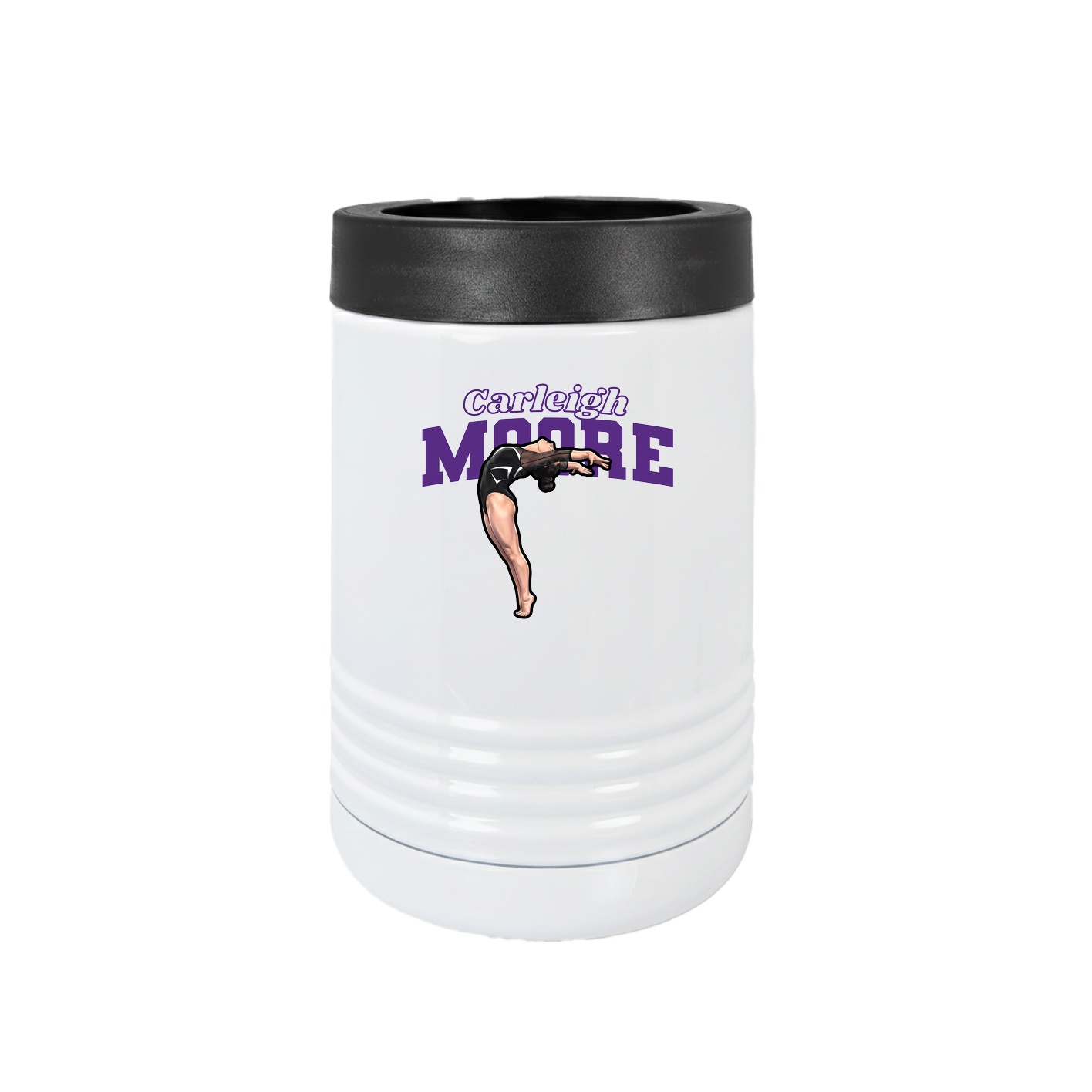 Beverage Holder — Name Arch in White