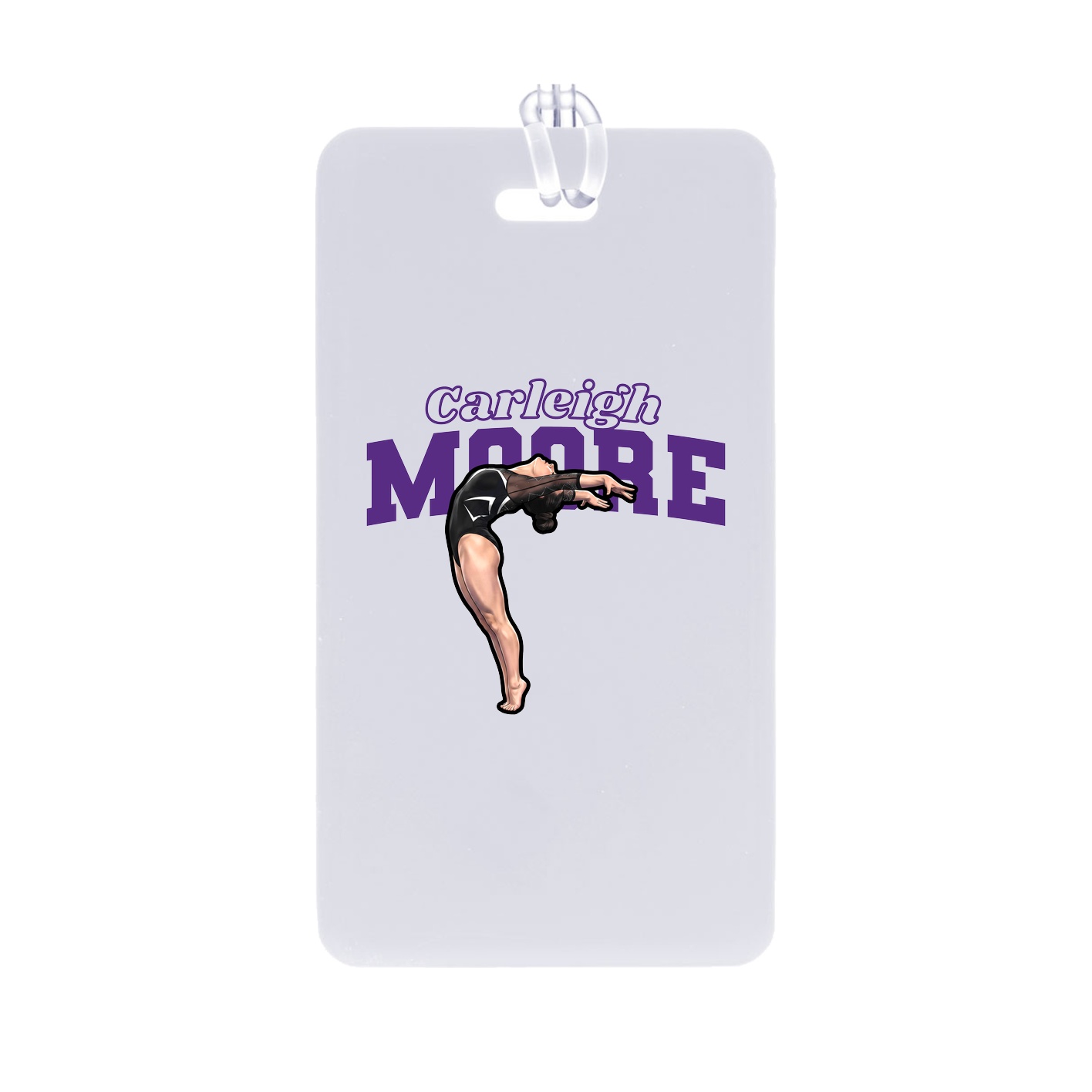 Bag Tag — Name Arch in Classic