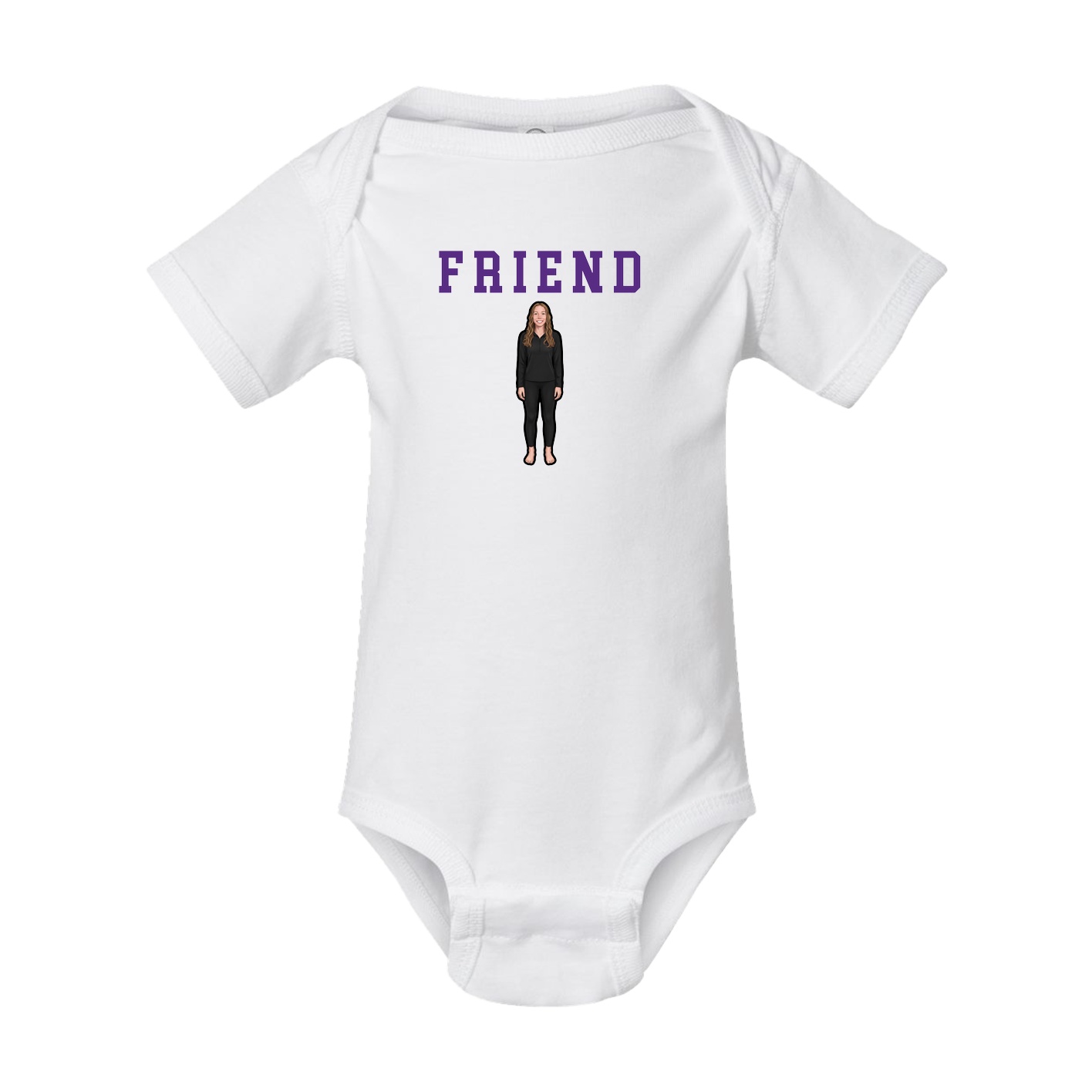 Baby Onesie — Shirsey in White