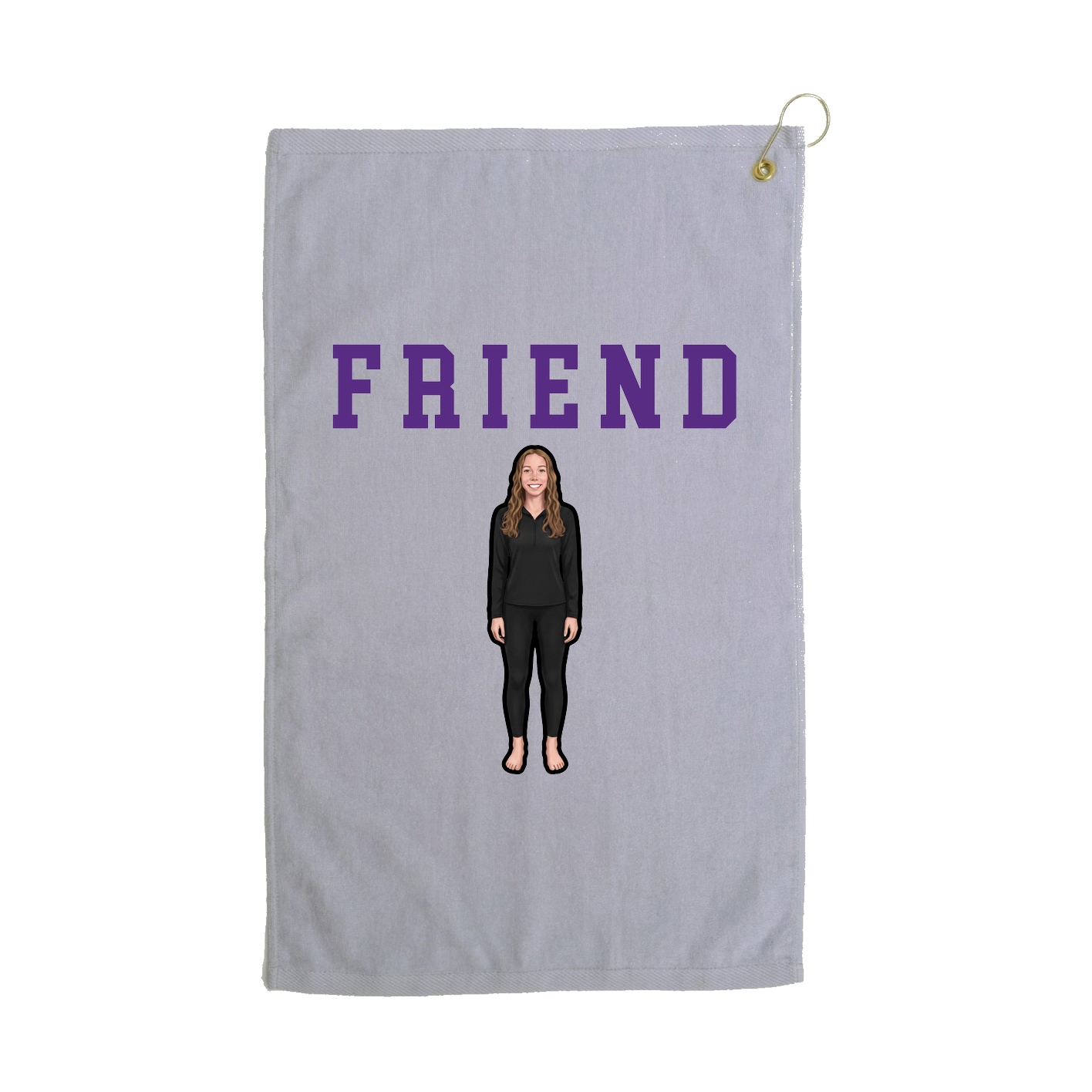 Golf Towel — Shirsey in Grey