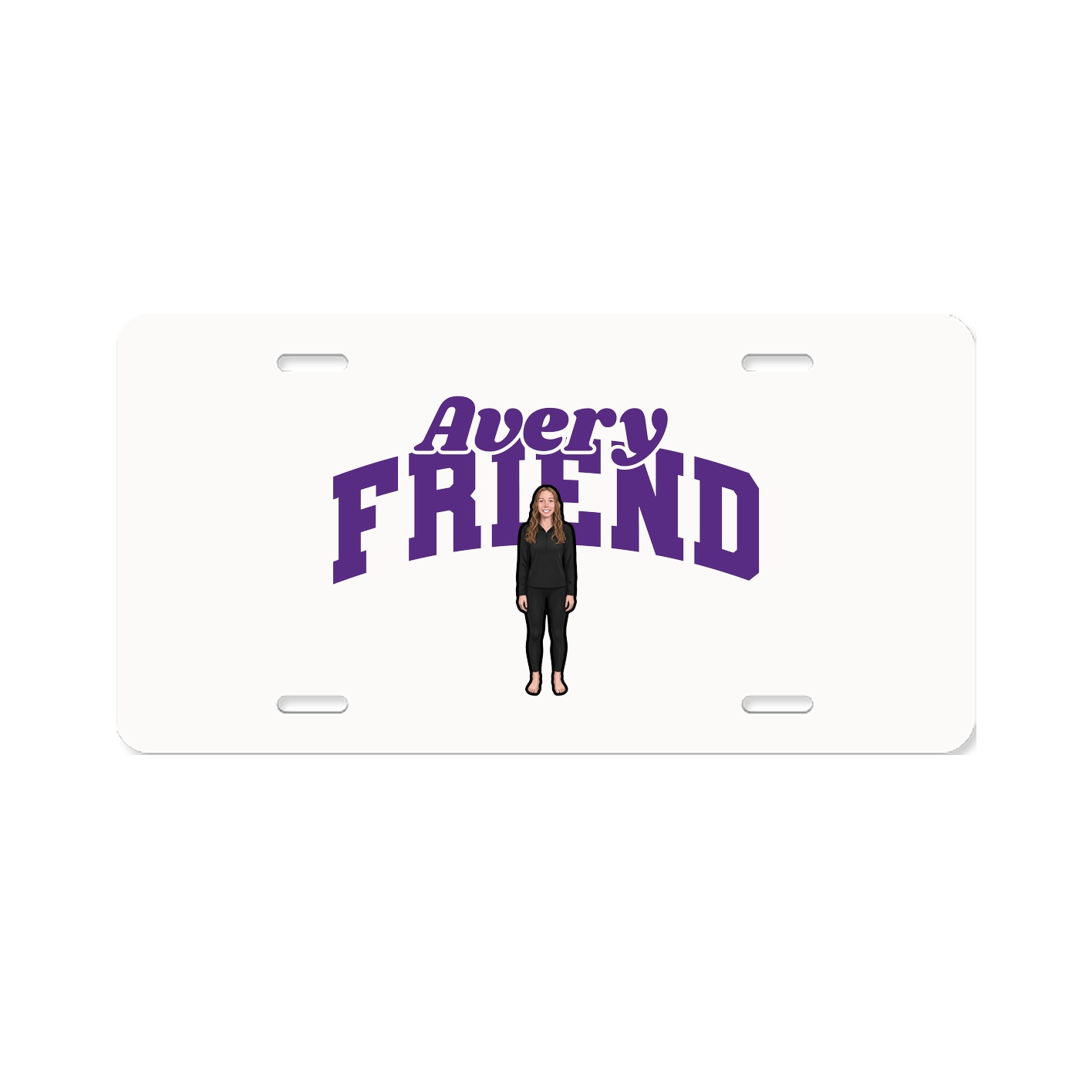 License Plate — Signature Arch in Classic