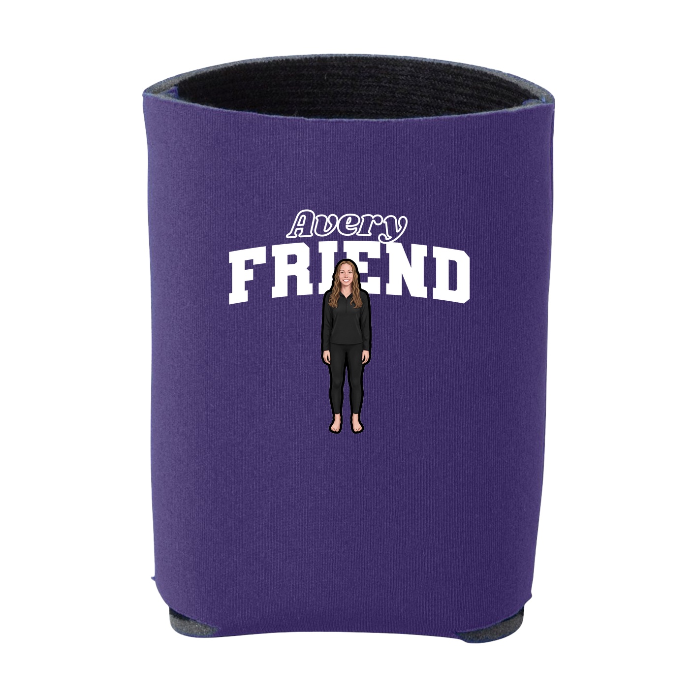 Can Holder — Name Arch in Purple