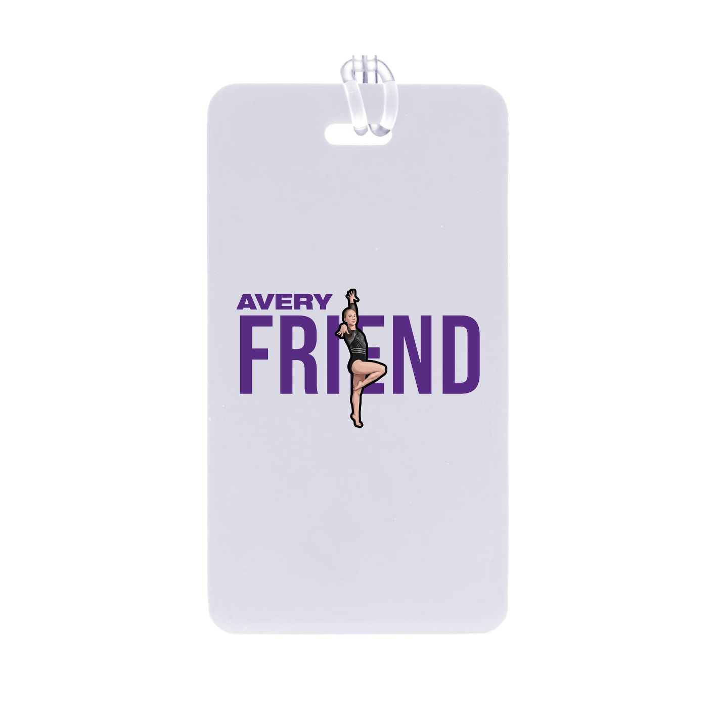 Bag Tag — Player Name in Classic