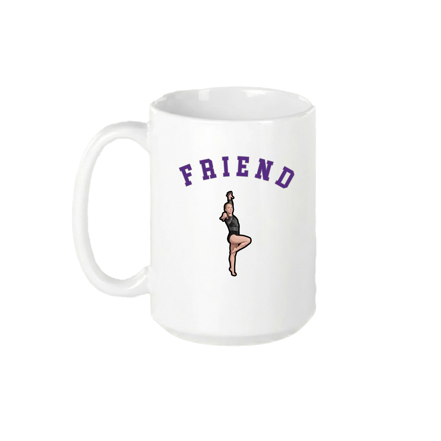 15oz Coffee Mug — Shirsey Arch in White