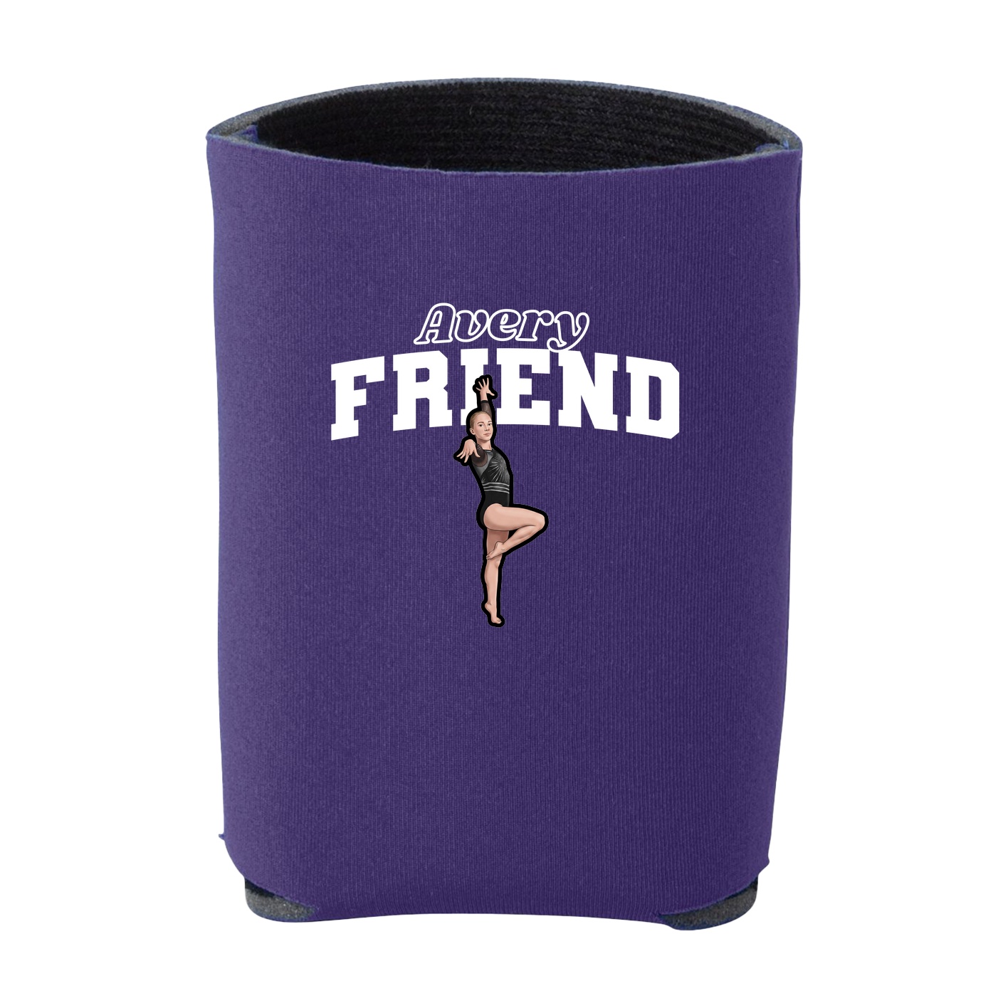 Can Holder — Name Arch in Purple