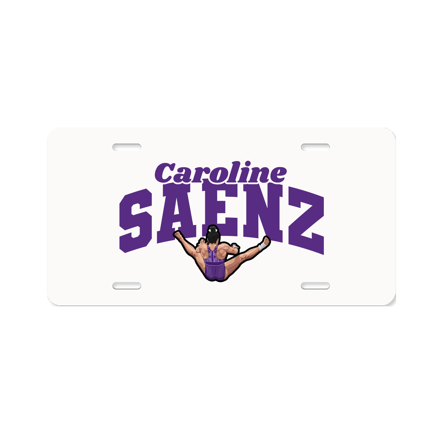 License Plate — Signature Arch in Classic