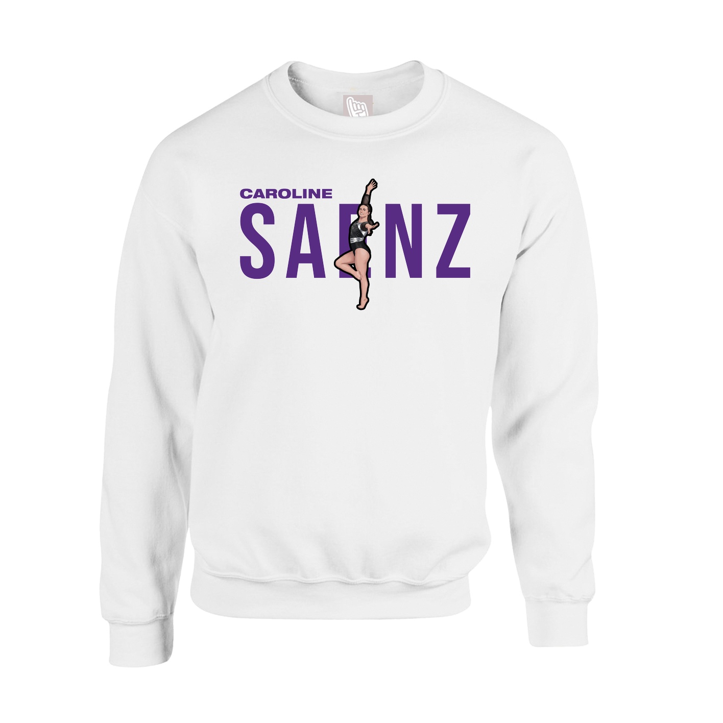 Fleece Crew — Player Name in White