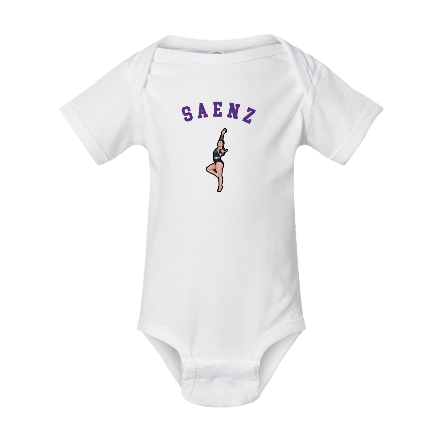 Baby Onesie — Shirsey Arch in White