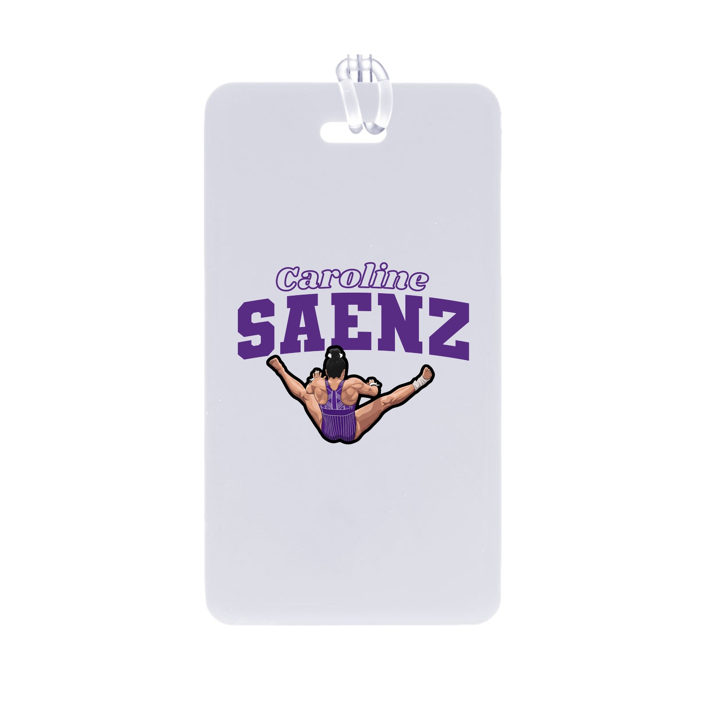 Bag Tag — Name Arch in Classic