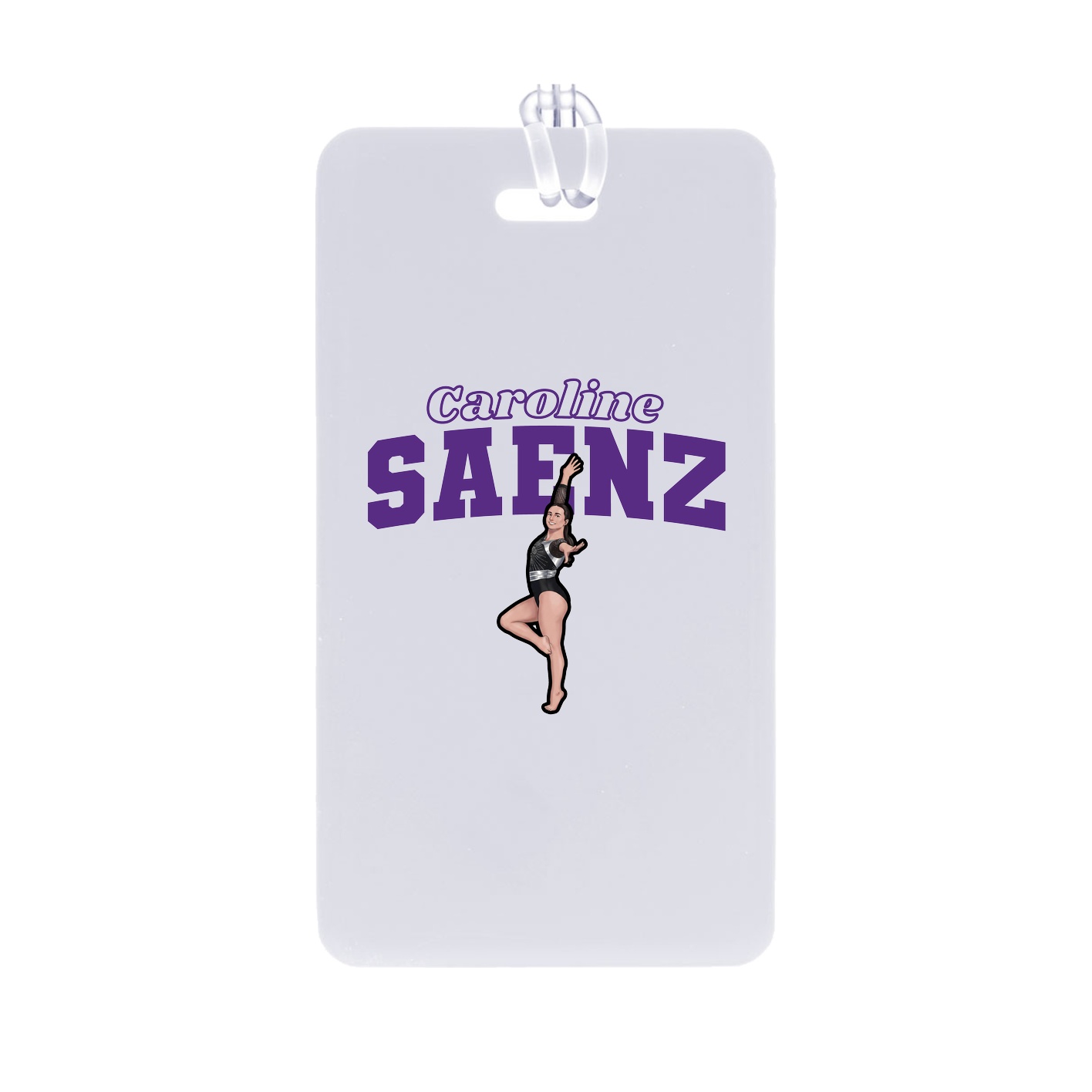 Bag Tag — Name Arch in Classic