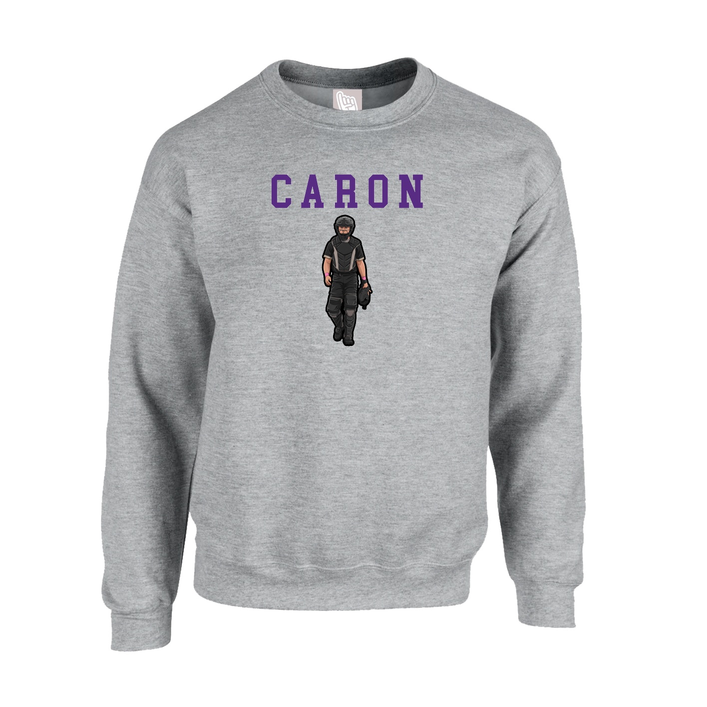 Fleece Crew — Shirsey in Grey