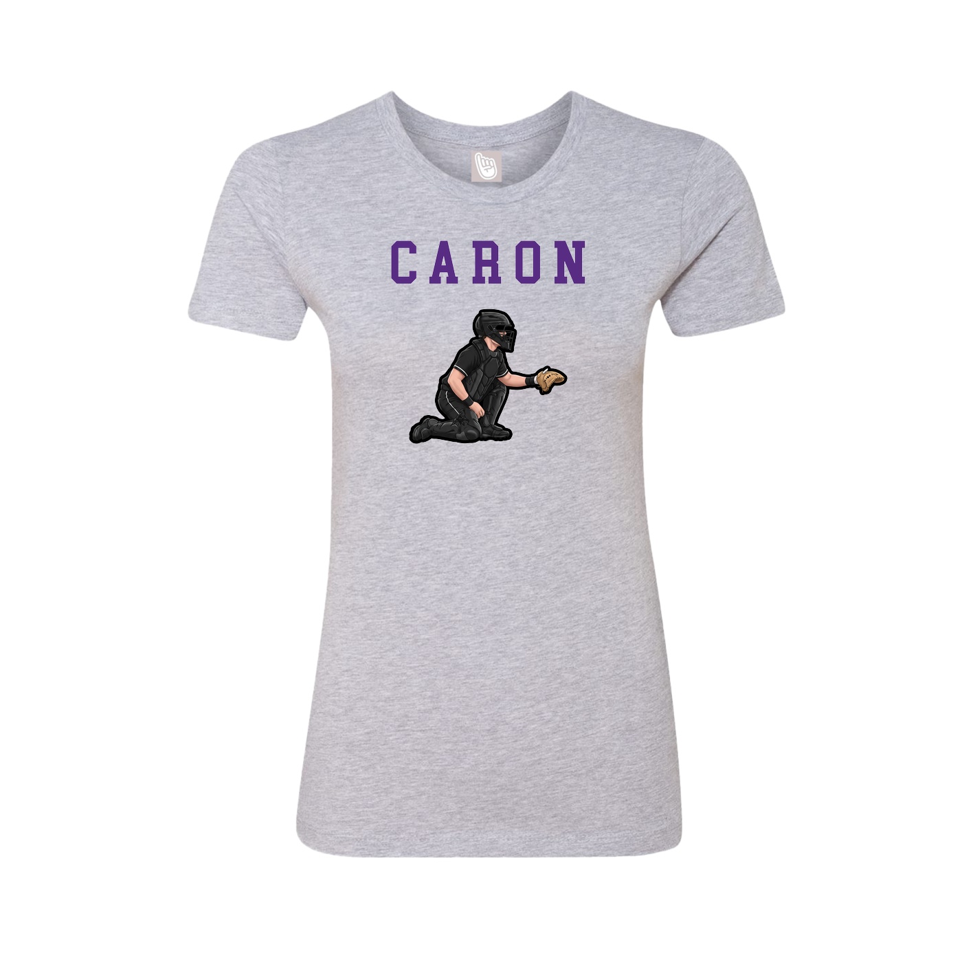 Fitted Women's Tee — Shirsey in Grey
