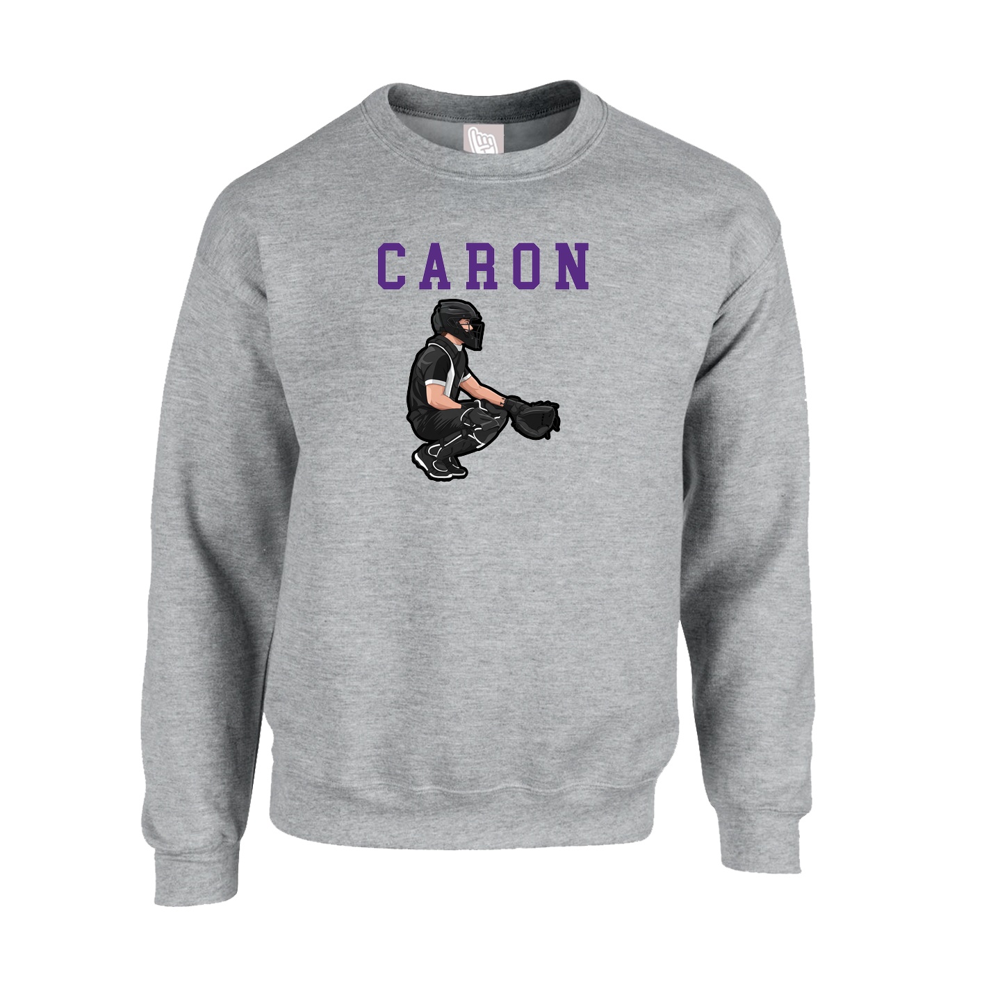 Fleece Crew — Shirsey in Grey