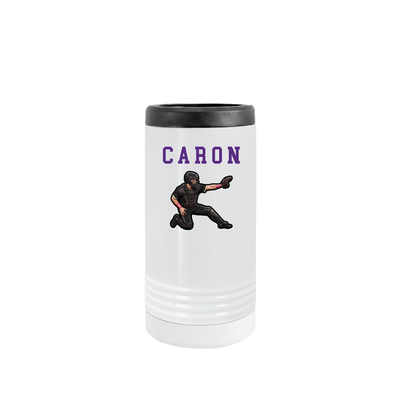 Slim Beverage Holder — Shirsey in White
