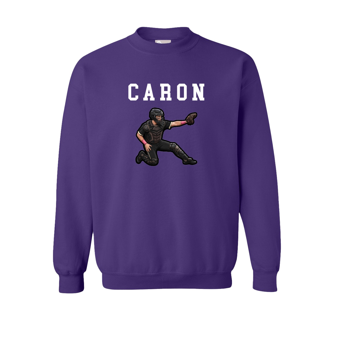 Fleece Crew — Shirsey in Purple