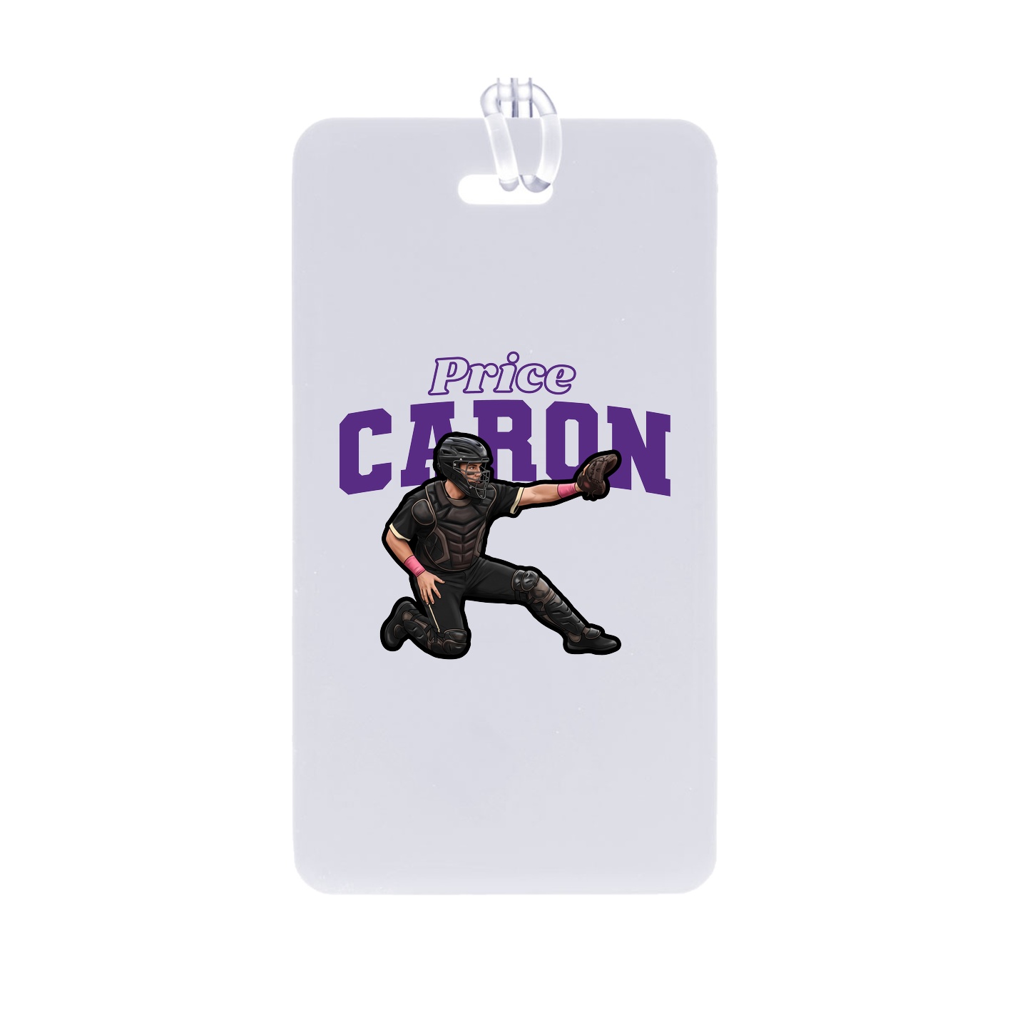 Bag Tag — Name Arch in Classic