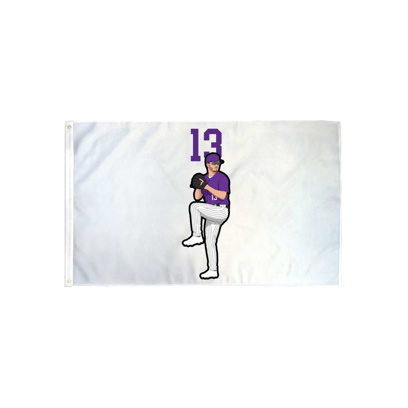 3x5 Flag — Number Top in Classic
