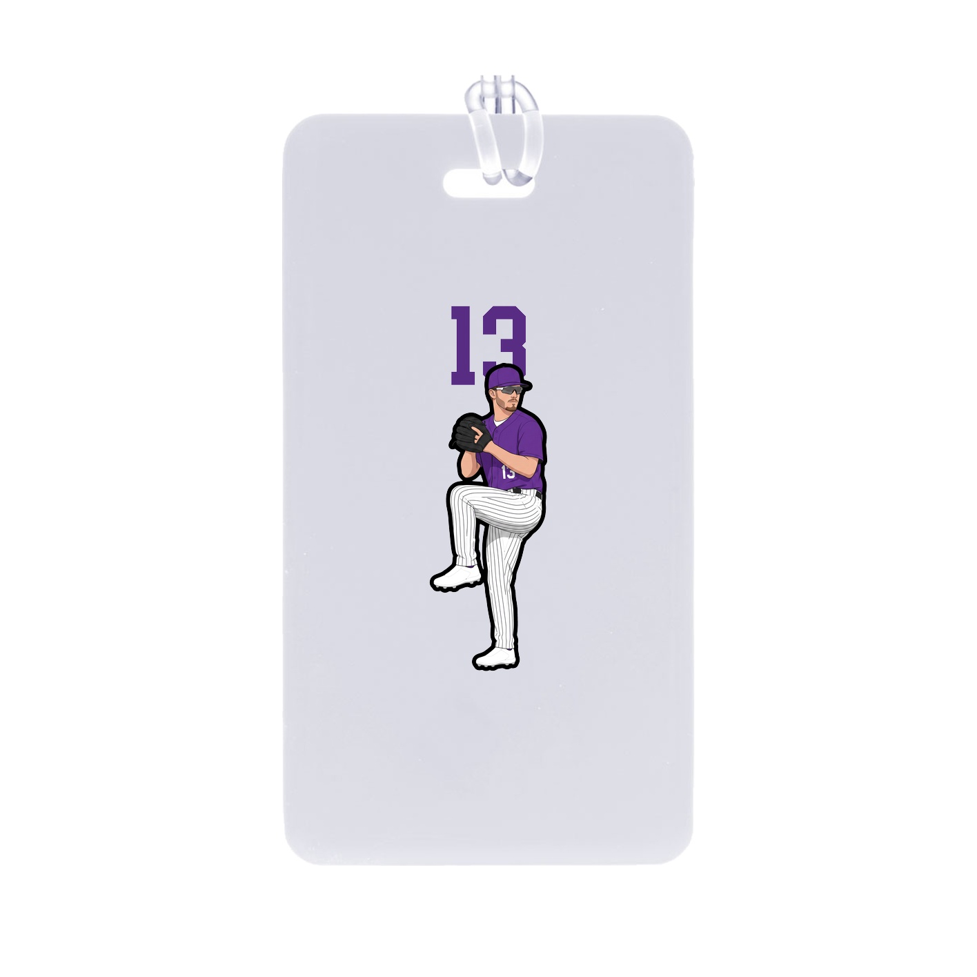 Bag Tag — Number Top in Classic