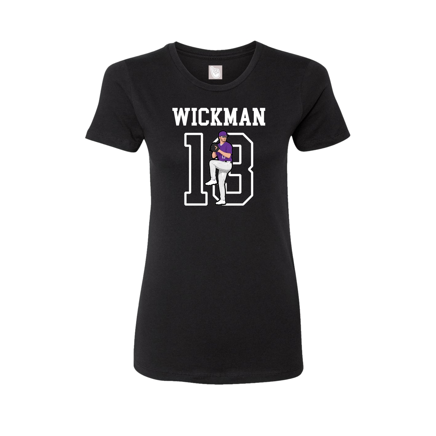 Fitted Women's Tee — Shirsey in Black
