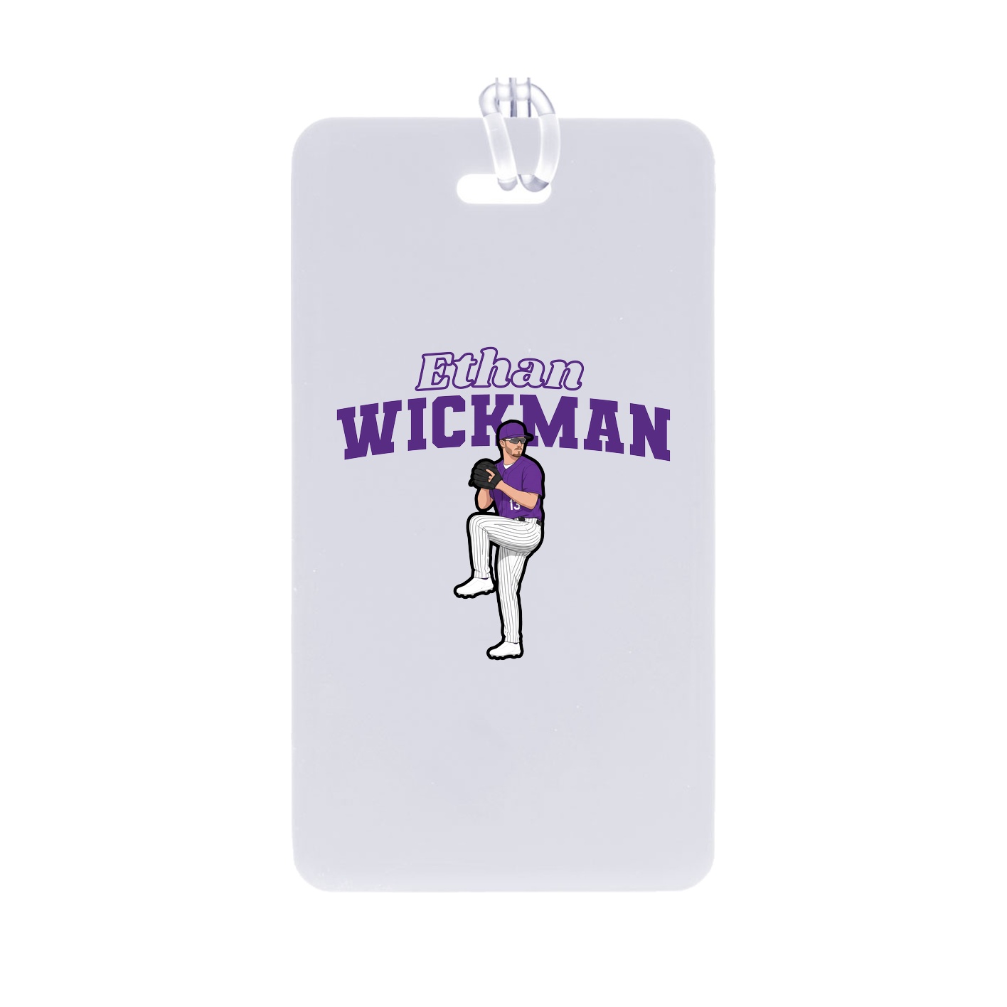 Bag Tag — Name Arch in Classic