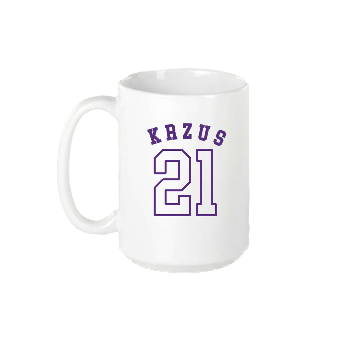 15oz Coffee Mug — Shirsey Arch in White