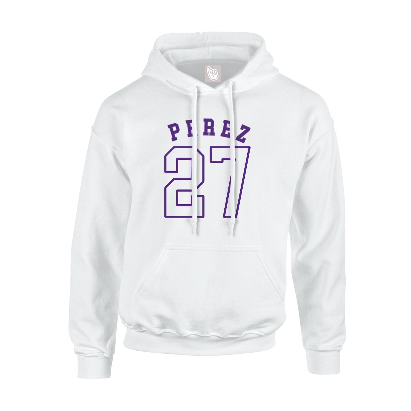 Hoodie — Shirsey Arch in White