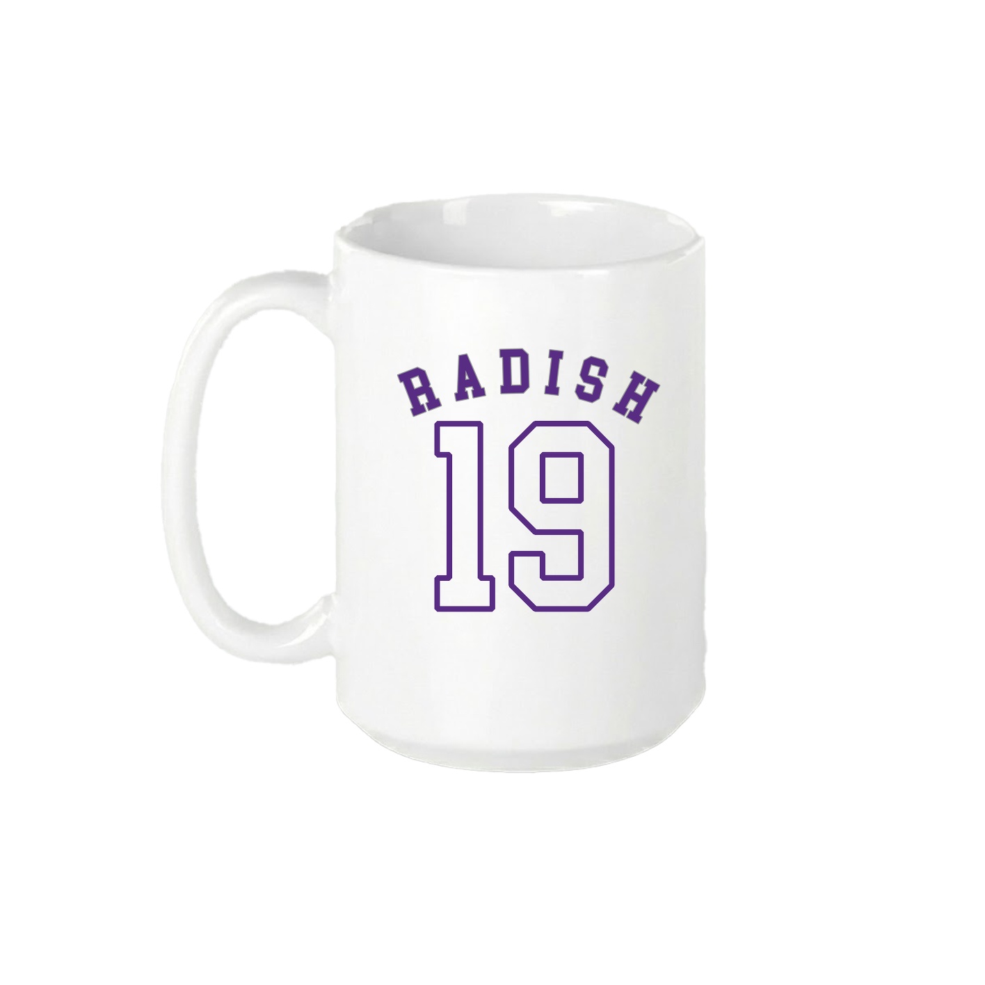 15oz Coffee Mug — Shirsey Arch in White
