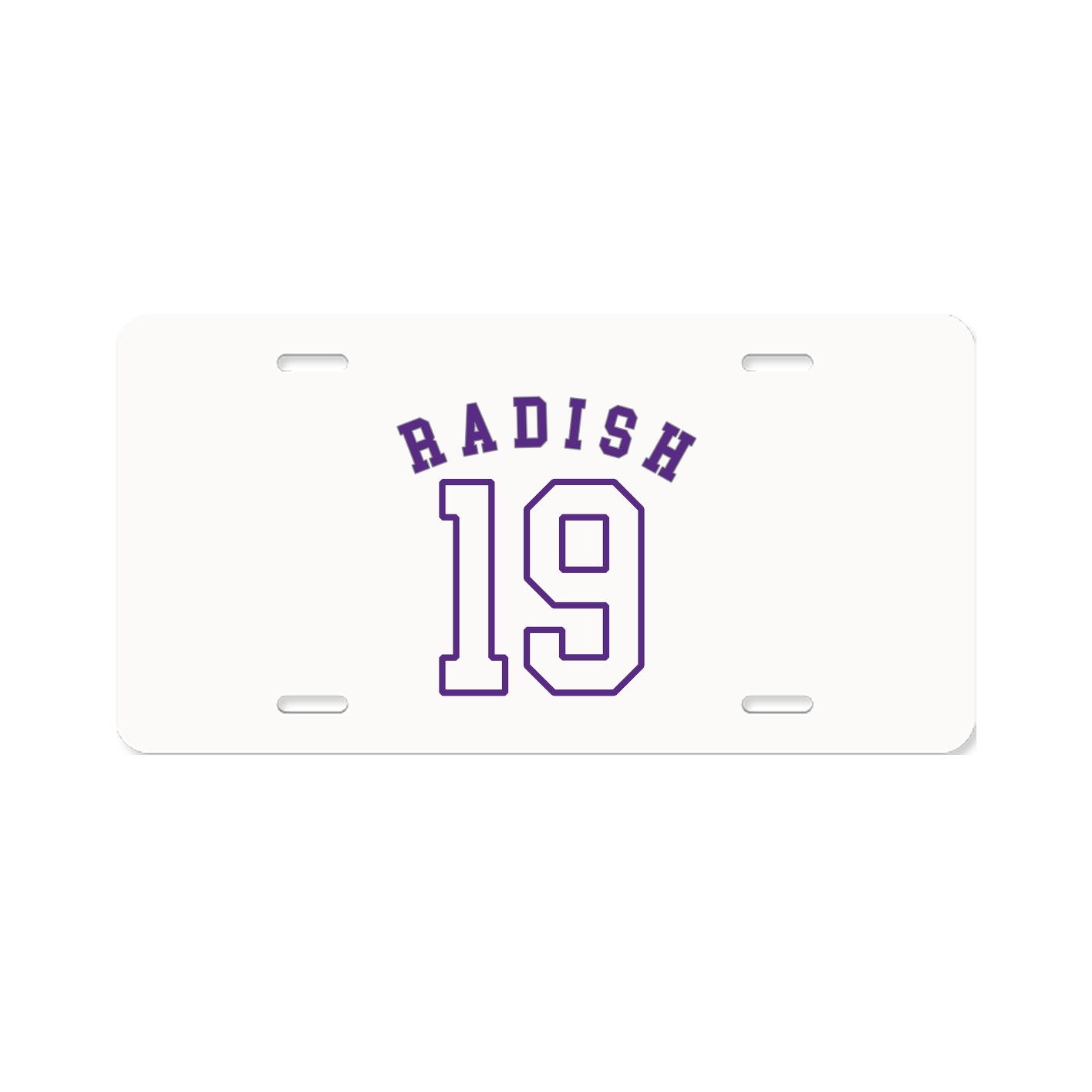 License Plate — Shirsey Arch in Classic